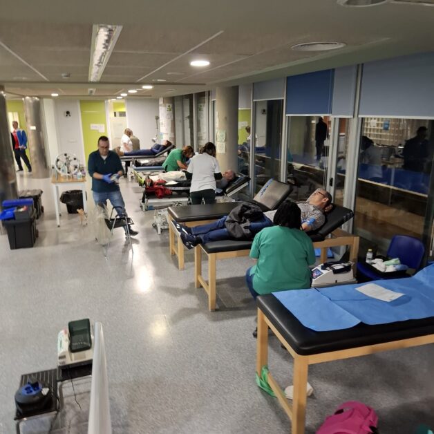 Este martes un total de 70 donaciones de sangre se registraron en el CEDT de Tarancón