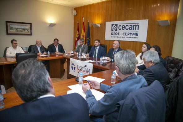 El Gobierno regional propone medidas para apoyar al sector del transporte en sus reivindicaciones