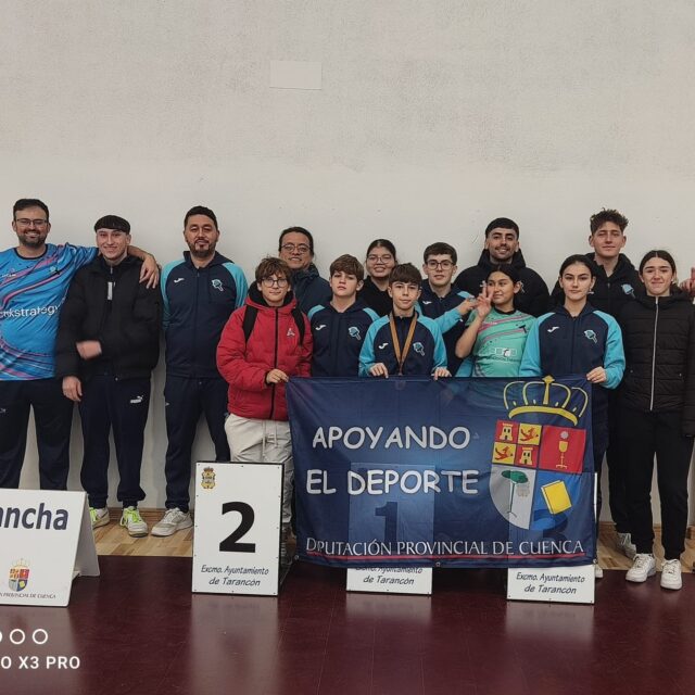 Al éxito de organización, el Club Tenis de Mesa Tarancon, une la participación, 37 palistas y resultados,  7 clasificados para el Campeonato de España de esta disciplina