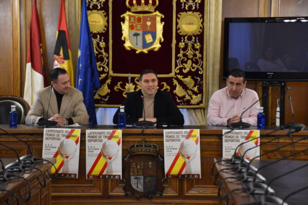 La Diputación alberga la presentación del Campeonato Mundial de Tirachinas de Las Mesas entre el 2 y el 4 de octubre
