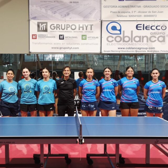 En Elche, reanuda competición el equipo femenino de Tenis de Mesa en Primera División Grupo V. Con la cuarta jornada reanuda competición disputando cuatro partidos