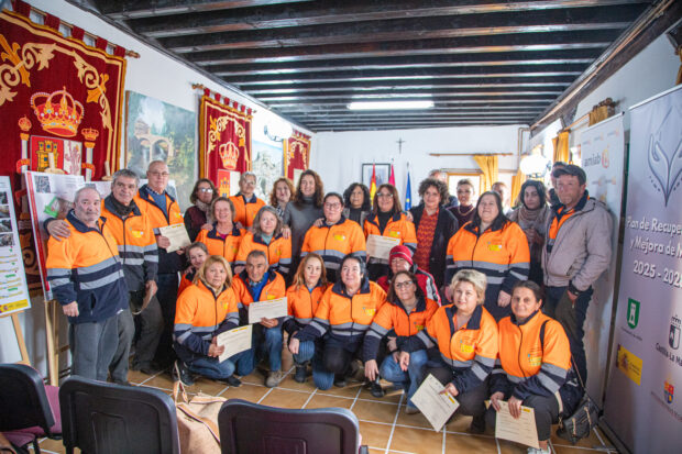Amiab participa en la reconstrucción de Mira tras la DANA a través de la formación de desempleados con la Junta de Castilla-La Mancha y el Ayuntamiento