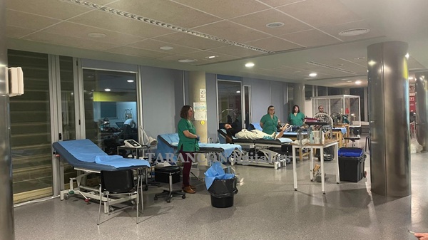 La donación colectiva de sangre en Tarancón se salda con 93 donaciones y 17 nuevas altas en la Hermandad