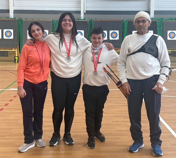 Dos campeones regionales y un subcampeonato para la Escuela de Tiro con Arco de Tarancón