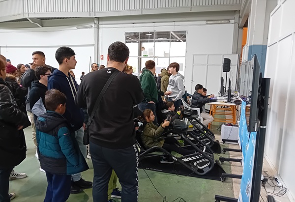 Animada jornada de realidad virtual en el pabellón de Ferias y Muestras de Tarancón