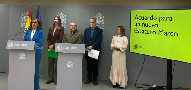 Los sindicatos del Ámbito de Negociación acuerdan con el Ministerio de Sanidad iniciar la tramitación del anteproyecto de Ley del Estatuto Marco