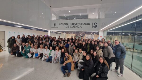 El Hospital Universitario de Cuenca recibe a la primera promoción de estudiantes de Enfermería de la Universidad de Castilla-La Mancha