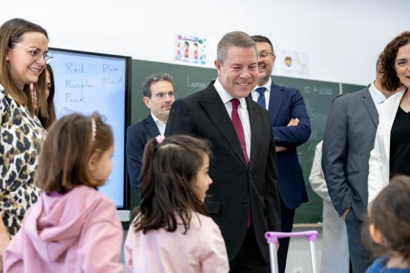 Inauguración obras de ampliación y mejora del CEIP «Valdemembra» en Quintanar del Rey
