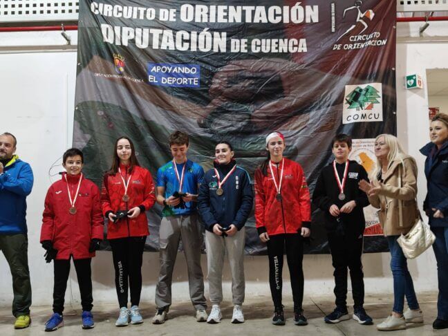 El paraje de «las rejillas» acogió la 1ª prueba del XVIII Circuito de Orientación Diputación de cuenca y del Campeonato provincial de deporte en edad escolar