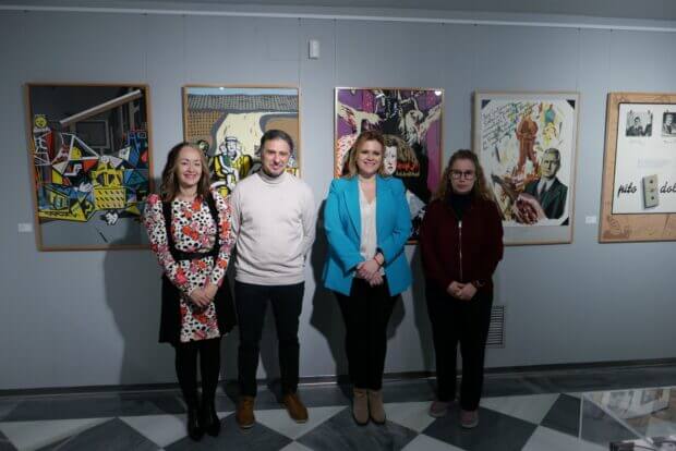 La Sala Princesa Zaida acoge hasta el próximo 10 de mayo una exposición del histórico colectivo “Equipo Crónica”