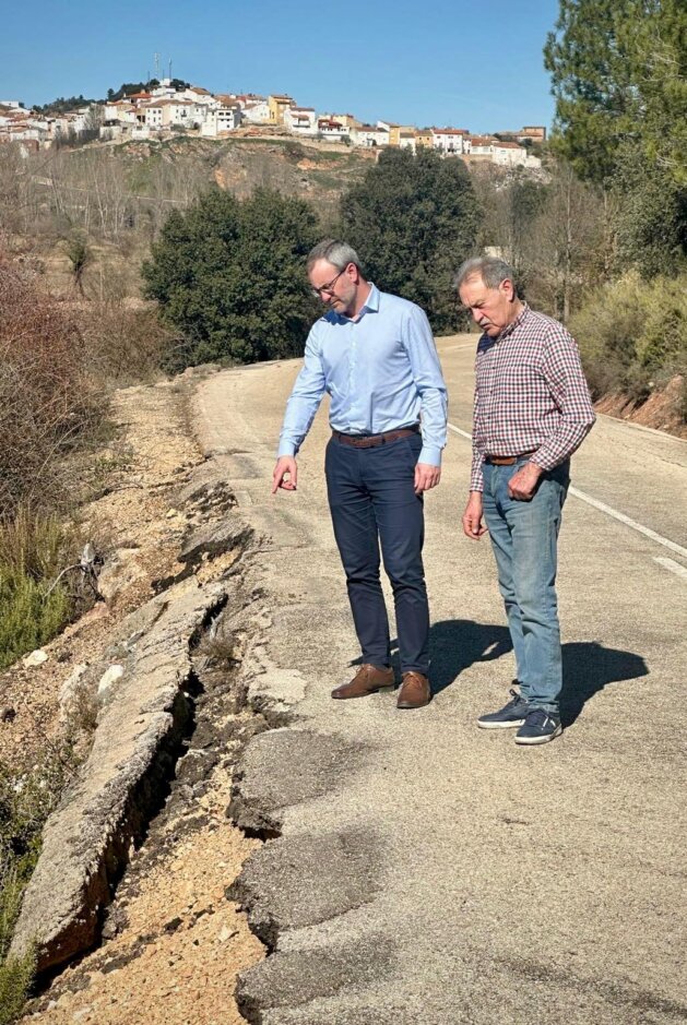 El Grupo Popular propone en pleno recuperar más de seis millones en ayudas estatales para reparar carreteras conquenses dañadas por la DANA