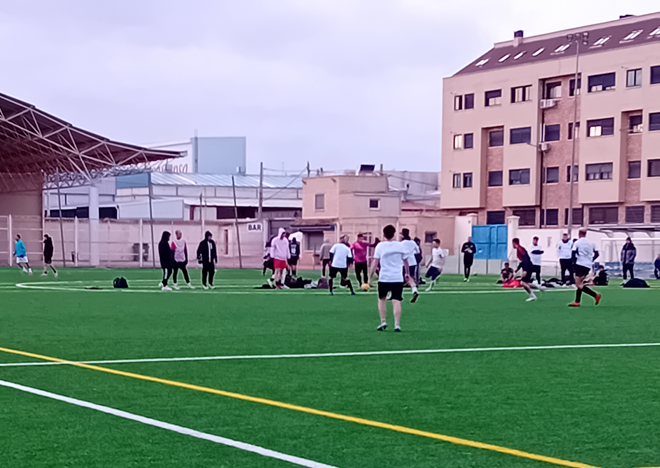 El equipo Lomar CF lidera en solitario la Liga Local de Futbol 7, Memorial David Gómez de Tarancón, tras la cuarta jornada