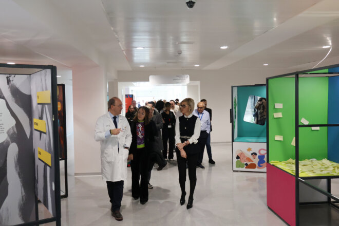El Hospital Universitario de Cuenca acoge la exposición “Mens Sana, una muestra para divulgar, informar y concienciar sobre los trastornos mentales