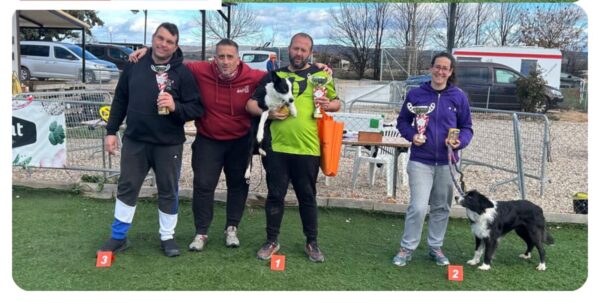 El Club Momo Agility de Tarancón, logra un campeonato y un subcampeonato  de Castilla La Mancha en el Agility Regional con dos perras del club