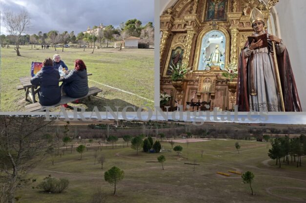 El mal tiempo desluce San Blas en la pradera, pero la tradición se traslada a los hogares de Tarancón