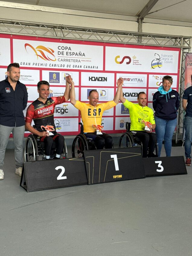 Luis Miguel García Marquina, segundo en la Copa de España MH3 Ciclismo Adaptado tras la primera prueba