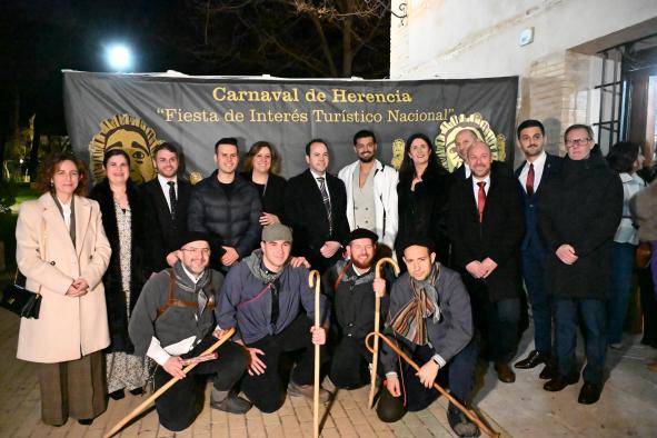 El Gobierno regional valora el impacto turístico y económico del Carnaval de Herencia, que estrena su declaración de Bien de Interés Cultural