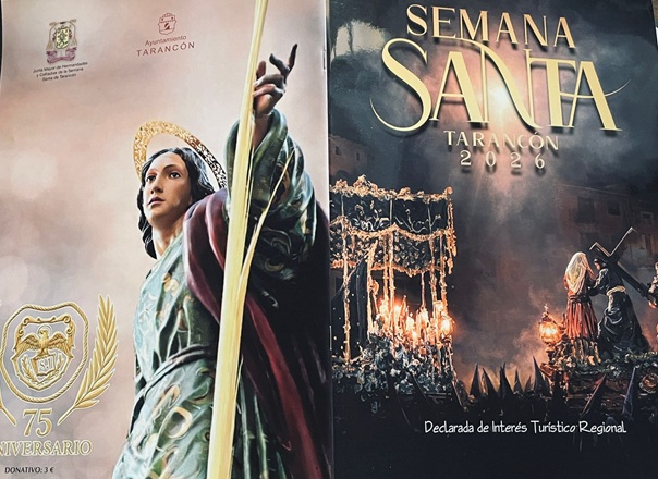 El programa oficial de la Semana Santa de Tarancón ya está en la calle