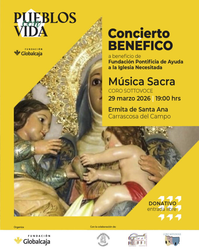 Concierto conmemorativo centenario ermita Santa Ana en Carrascosa del Campo