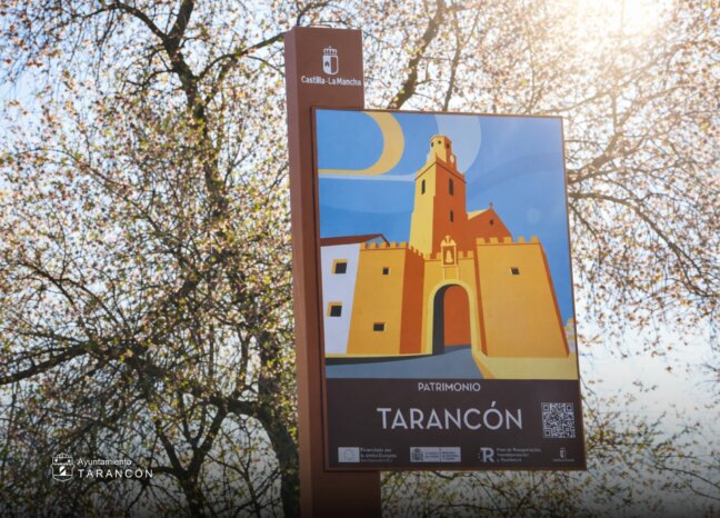 Instalan nueva señalización turística en las entradas de Tarancón para poner en valor su patrimonio