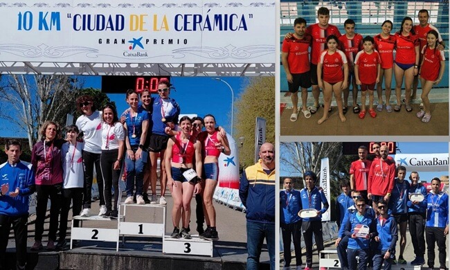 Completo y destacado fin de semana de atletas del CD Atletismo Tarancon en diferentes escenarios.