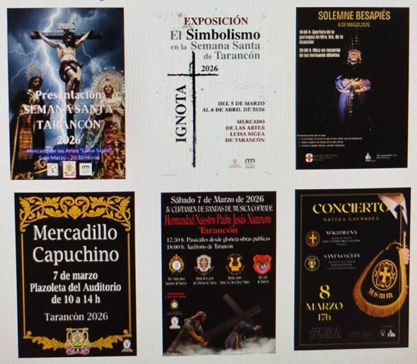 Intensa agenda de Cuaresma este próximo fin de semana en Tarancón