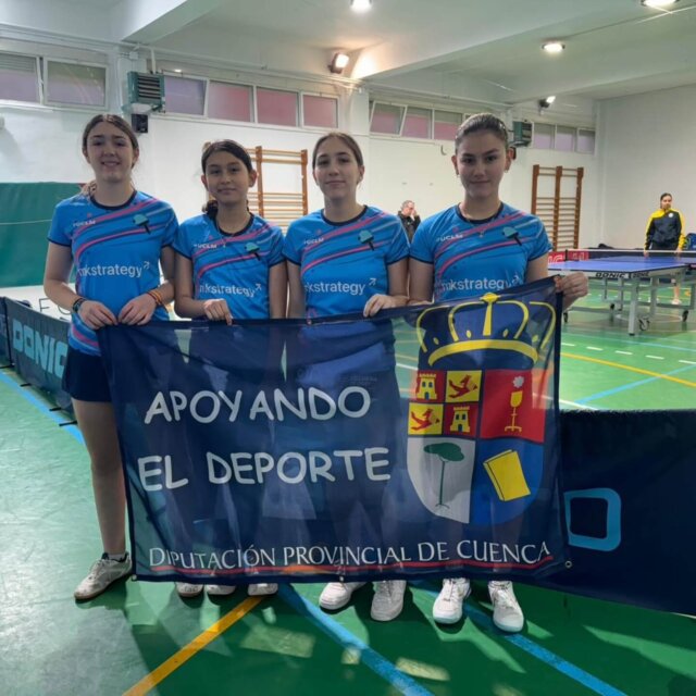 Las féminas del Tenis de Mesa Tarancón en liga Nacional Primera División, saldan con un victoria y una derrota la jornada en Albacete