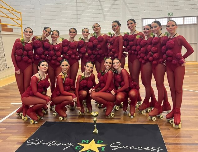 Un campeonato Regional, clasificatorio para el de España y un subcampeonato de Castilla la Mancha, logra el Skating Success en Patinaje en el Autonómico de Villarrobledo