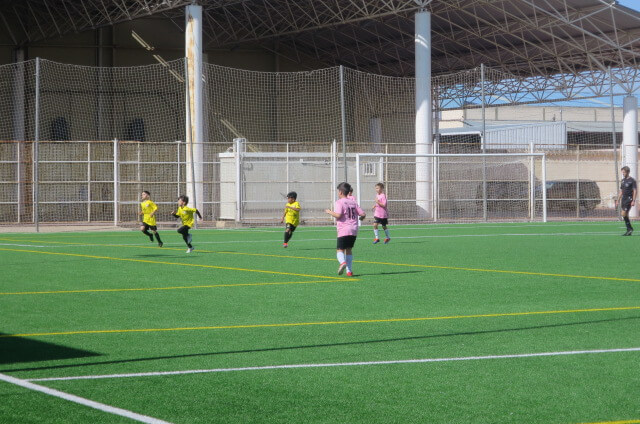 De los equipos canteranos de fútbol de Tarancón, la jornada del fin de semana, solo el equipo de categoría Alevín en la Liga Inter escuelas logró la victoria