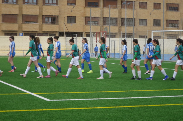 De nuevo un hat trick de Angela, mantiene sin perder al equipo femenino de la EFB Jesús de la Ossa como local una jornada más esta temporada