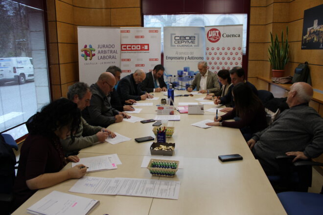 Publicado el convenio del metal de Cuenca vigente hasta el 31 de diciembre de 2028