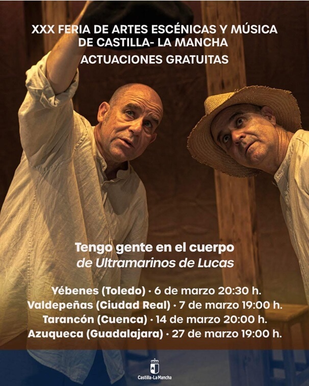 Tarancón acogerá un espectáculo de la XXX Feria de Artes Escénicas y Música de Castilla-La Mancha