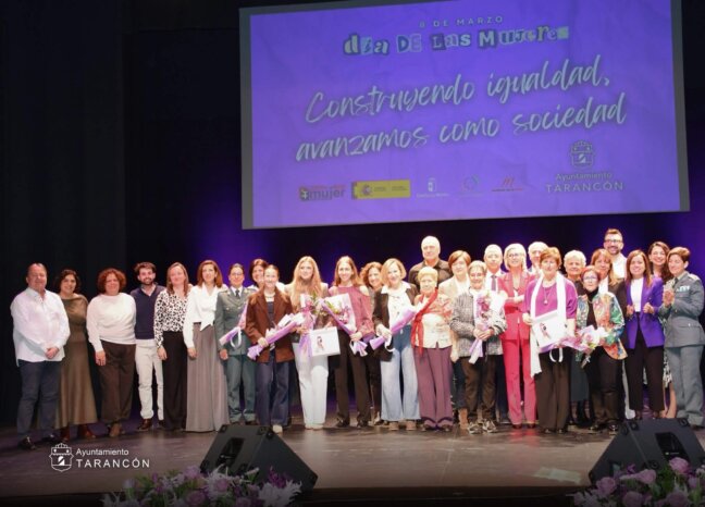Tarancón reconoce a mujeres referentes de la localidad en la II Gala Institucional del Día Internacional de las Mujeres