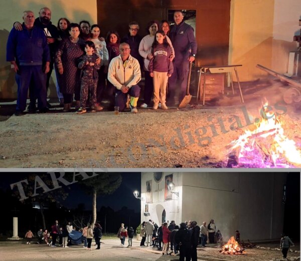Tarancón mantiene la tradición de las hogueras en la víspera de San José