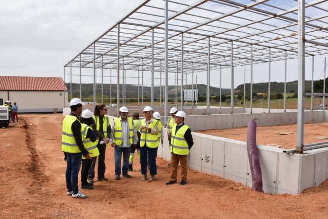 Las obras del nuevo Centro de Recuperación de la Fauna Silvestre de Fuentenava de Jábaga superan el 50 por ciento de ejecución