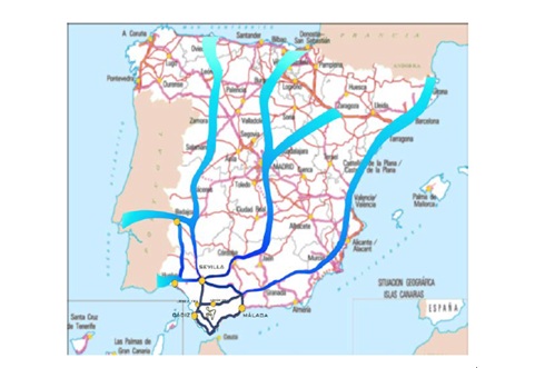 Operativo especial de Tráfico para velar por la seguridad de la circulación en carreteras con destino a Jerez