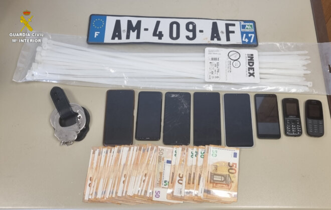 La Guardia Civil de Tarancón desarticula un grupo criminal que asaltó a un transportista en la A-3 mediante el método del “Policía Full”