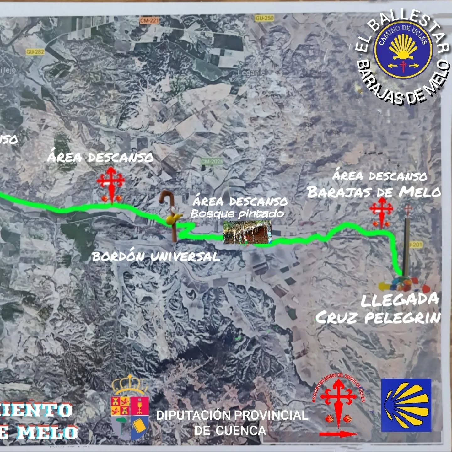 La Asociación Amigos del Camino de Santiago, organiza una nueva marcha Peregrina “Subida a la Cruz”
