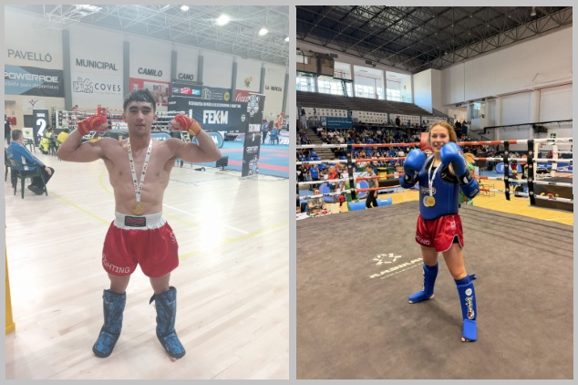 El club Finco Box de Tarancón, cuenta con dos campeones de España Fernando Erik, en la disciplina de Low kick y Angela Jiménez en la de Muay Thai