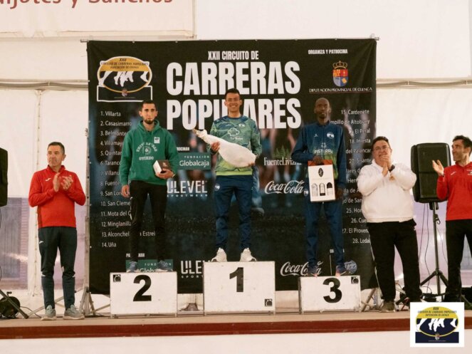 Andrés Felipe Sarta Y Paloma Serrano se hacen con la XXIV Carrera Popular de Villamayor de Santiago