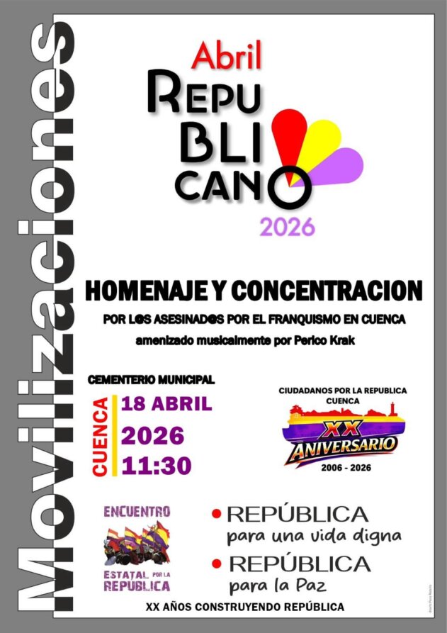 Comienza el Abril republicano conquense 2026