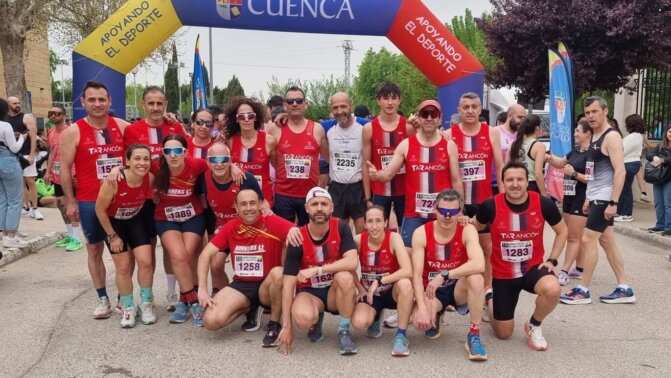 Tres primeros puestos, dos segundos y cinco terceras posiciones entre individual y equipos, logró el CD Atletismo Tarancón en la Carrera Popular de Quintanar del Rey