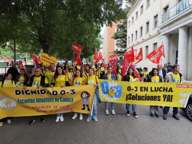 Jornada de huelga histórica en las escuelas infantiles por el reconocimiento del ciclo 0 – 3