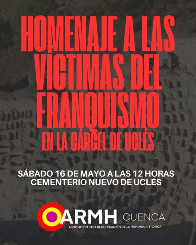 La ARMH de Cuenca volverá a rendir homenaje en Uclés a las víctimas de la represión entre 1936 y 1942