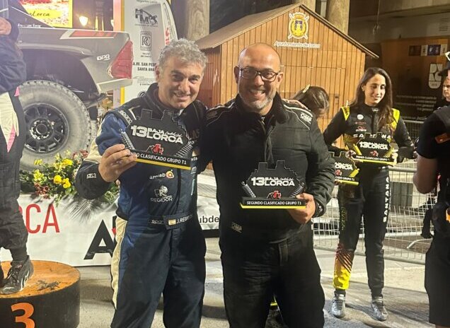 Julián Regidor,  tras el segundo puesto en la prologo en Lorca, cuarto en T1 en la general, con opciones para luchar por el campeonato de España de categoría