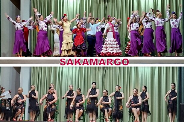 El grupo flamenco Sakamargo llena de ritmo y color la Semana Cultural del Casino La Unión de Tarancón