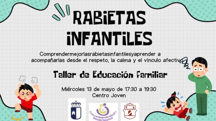 Tarancón acoge un taller sobre rabietas infantiles dirigido a familias
