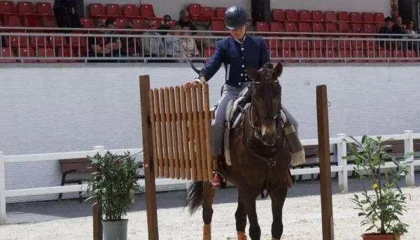 Montando a “Trilla” Victoria Estefanía Holom consigue imponerse en el Campeonato Internacional de Doma del Trabajo de Segovia en un intenso fin de semana