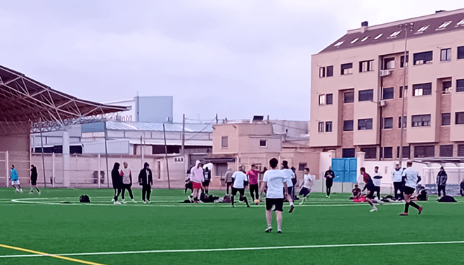 Nueva jornada de goles en la liga local de Futbol 7, Memorial David Gómez de Tarancón, una media de mas de ocho por partido, con un póker de goles y tres hat trick de los máximos goleadores de la competición