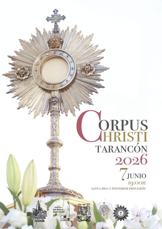 Tarancón celebrará el Corpus Christi el próximo 7 de junio en horario de tarde por la visita del Papa León XIV a Madrid